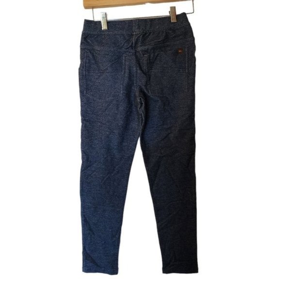 Tea Collection Denim Like Skinny Minny Pants Leggings size 12 Years Kids‎ Girl - Picture 6 of 9